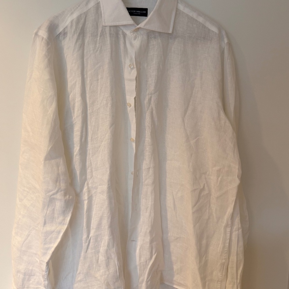 Peter Millar White Shirt